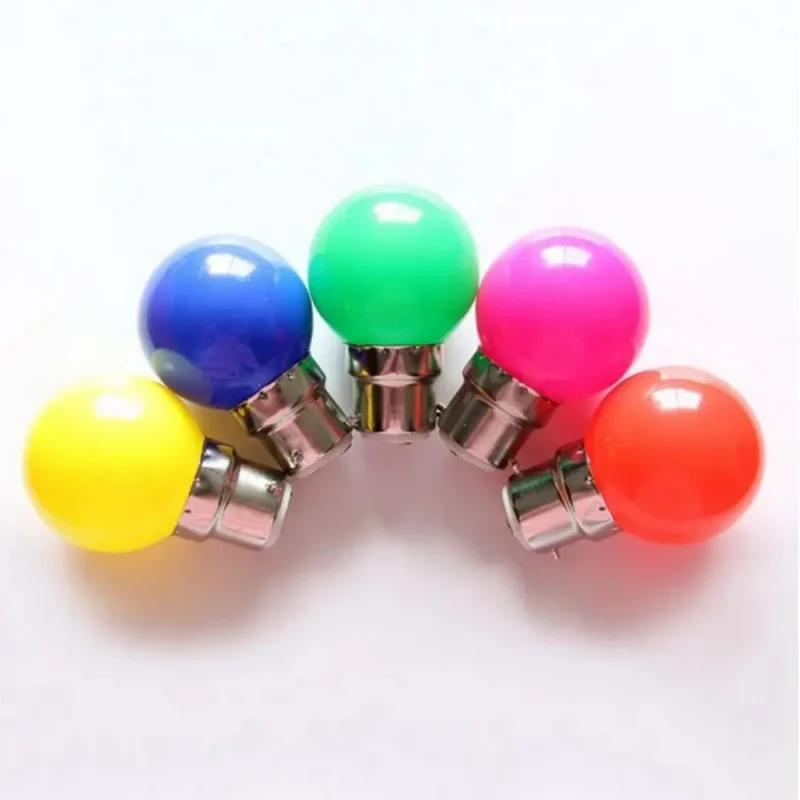 Aluminum plastic material colorful LED lights