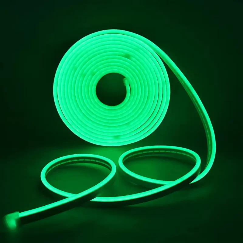 Led Neon Flex Neon 5M/Roll 12V ( Green )