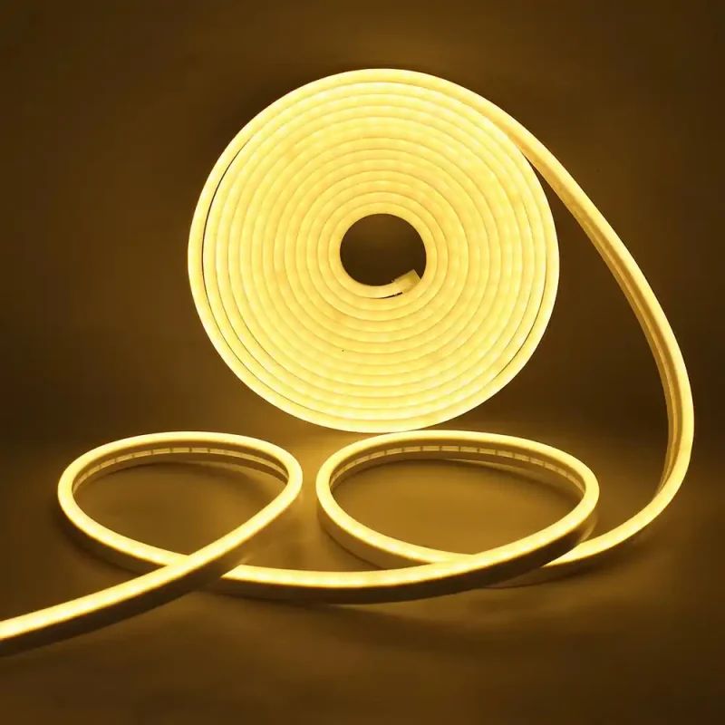 Led Neon Flex Neon 5M/Roll 12V ( Yellow )