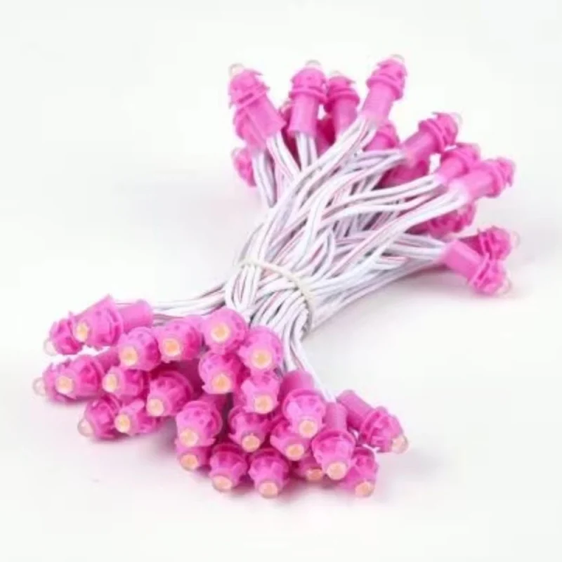 Pink color LED Pixel Light 12mm