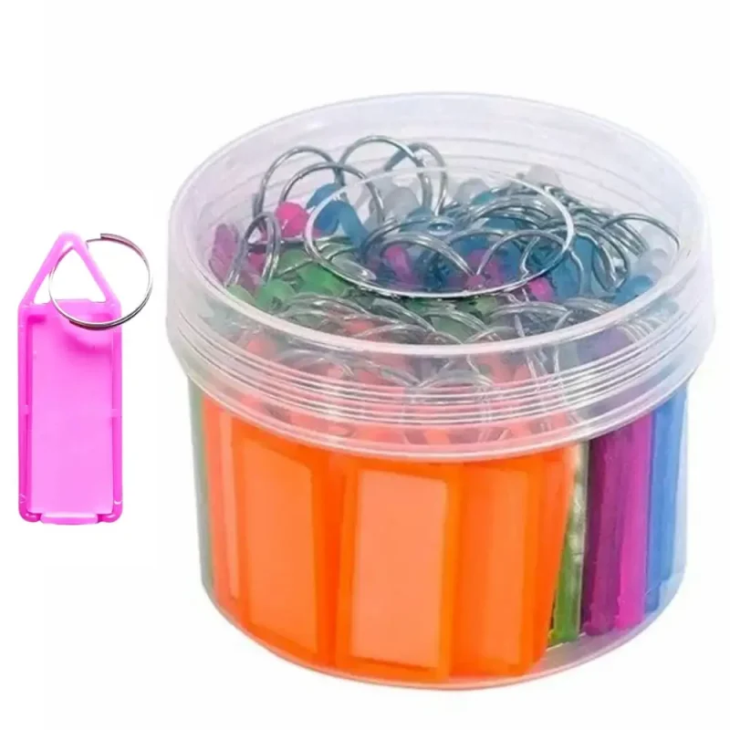 Double Sided Multicolor Keychains ( 50PCS )
